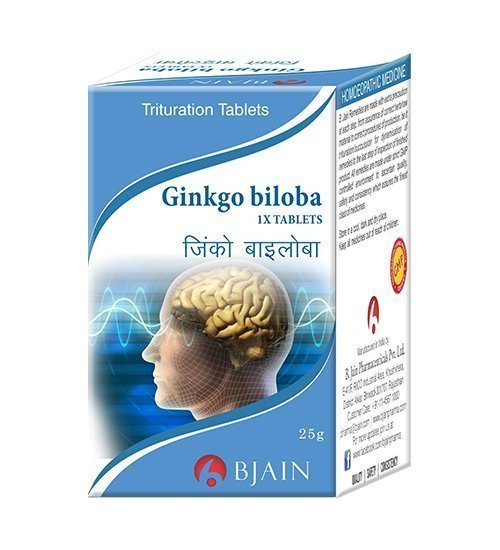 Buy Ginkgo Biloba 1X Tablets Online BJain Pharma