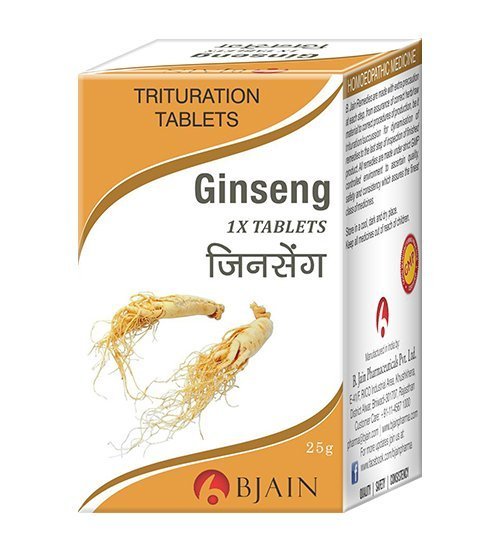 Buy Ginseng 1X Tablets Online in India BJain Pharma
