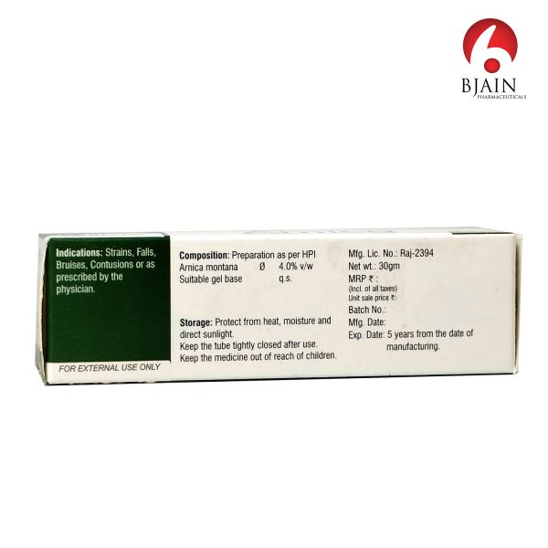 BJain Omeo Arnica Gel