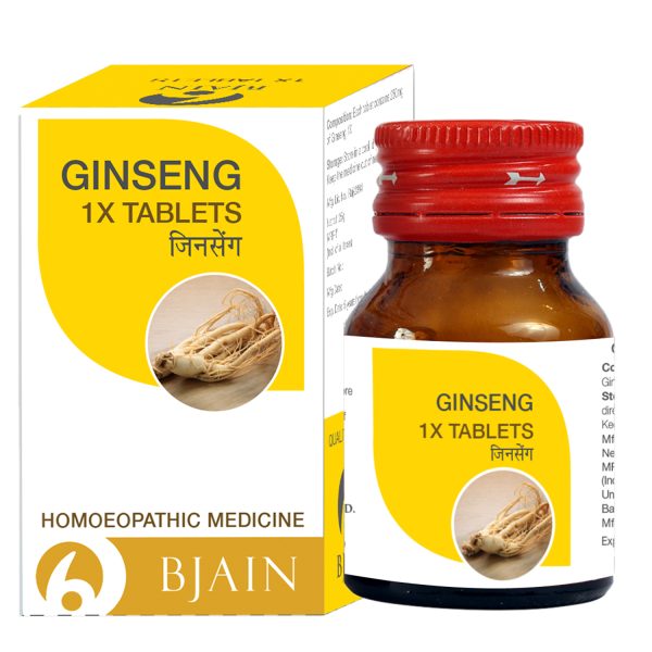 BJain Ginseng 1X Tablets