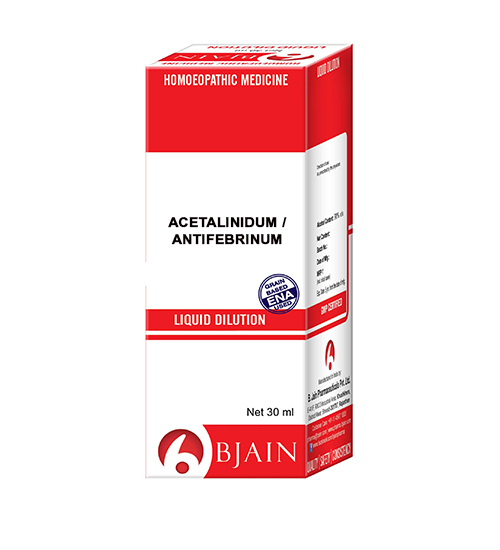 BJain Acetanilidum/ Antifebrinum Liquid Dilution Online