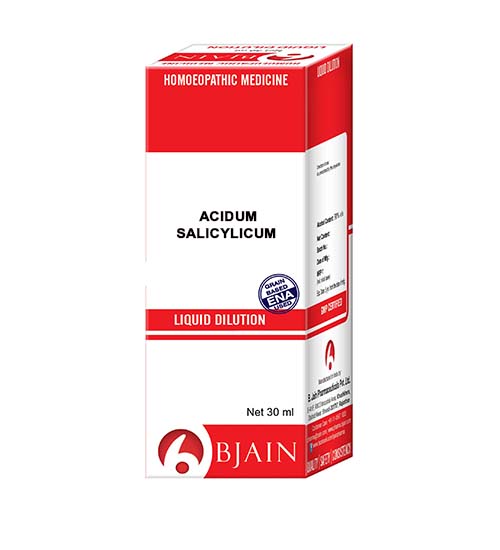BJain Homeopathic Acidum Salicylicum Dilution Online