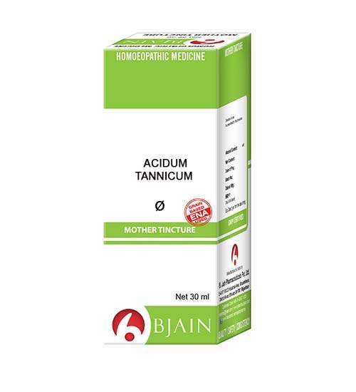 Acidum Tannicum Mother Tincture