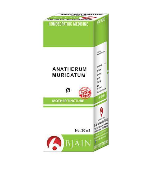 BJain Homeopathic Anantherum Muricatum Q Mother Tincture Online