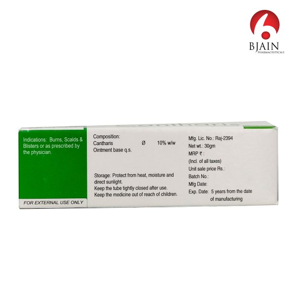 BJain Omeo Cantharis Cream Ointment