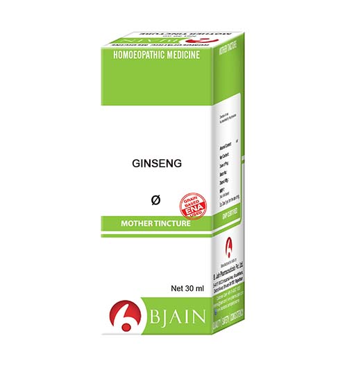 BJain Homeopathic Ginseng Mother Tinctures (Q) Online