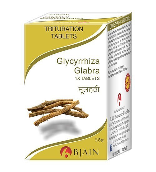 Glycyrrhiza Glabra 1X Tablets [Mulhati]