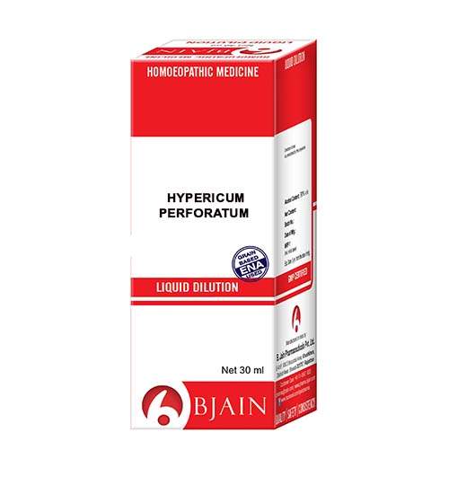 BJain Homeopathic Hypericum Perforatum Liquid Dilution Online