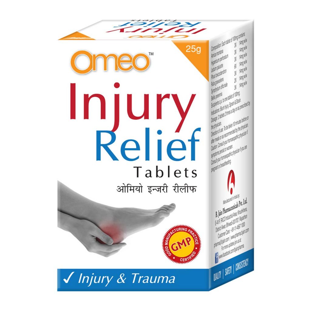 Omeo Injury Relief Tablets