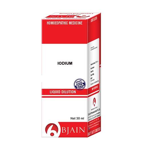 BJain Homeopathic Iodium Liquid Dilution Online