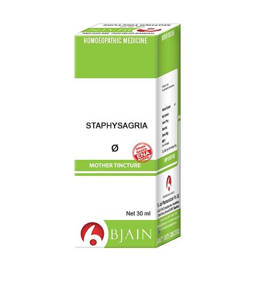 BJain Homeopathic Staphysagria Q Mother Tincture Online