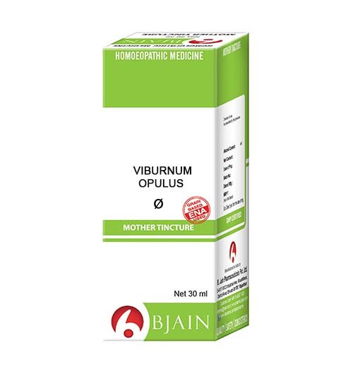 BJain Homeopathic Viburnum Opulus Q Mother Tincture Online