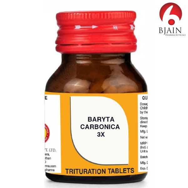BJain Baryta Carbonica Trituration Tablets