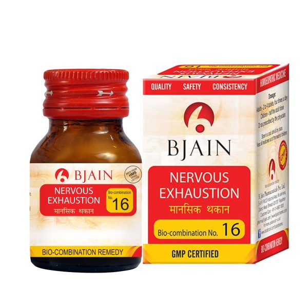 BJain Bio Combination No 16 (Nervous Exhaustion) Online