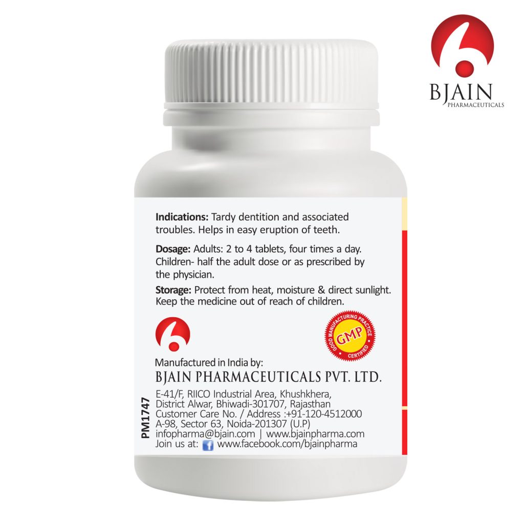 Buy BJain Bio Combination No 21 (Teething Problems) Tablets