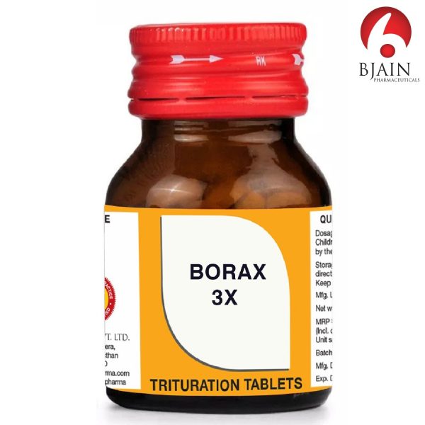 BJain Borax Trituration Tablets
