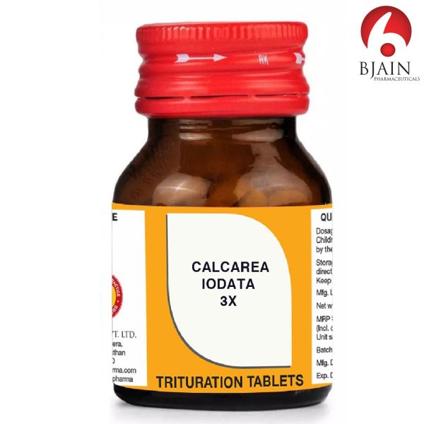 BJain Calcarea Iodata Trituration Tablets