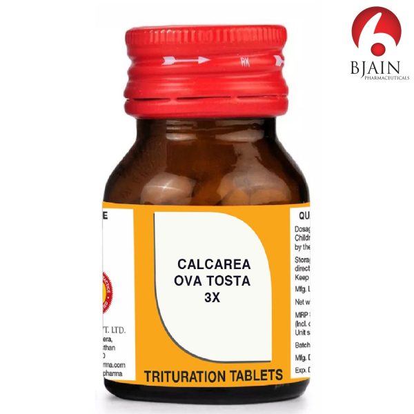 BJain Calcarea Ova Tosta Trituration Tablets