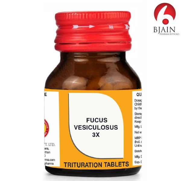 BJain Fucus Vesiculosus Trituration Tablets