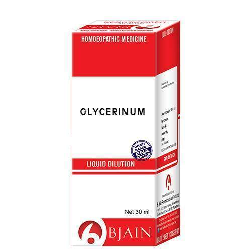 BJain Homeopathic Glycerinum Liquid Dilution Online