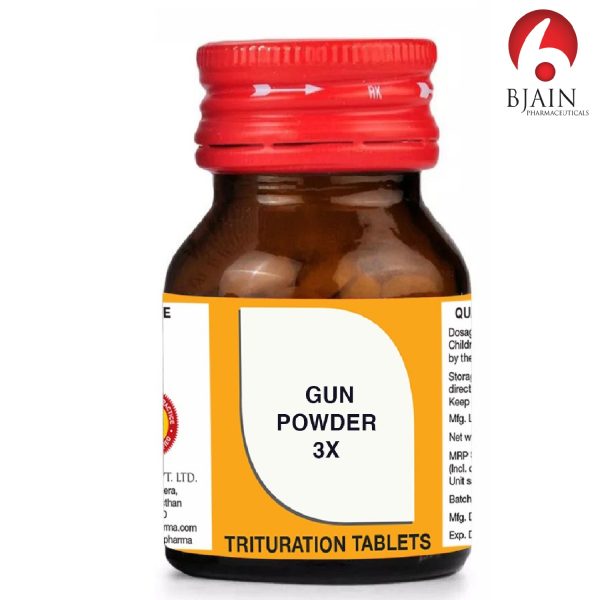 BJain Gun Powder Trituration Tablets