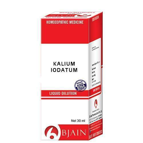 BJain Homeopathic Kalium Iodatum Liquid Dilution Online