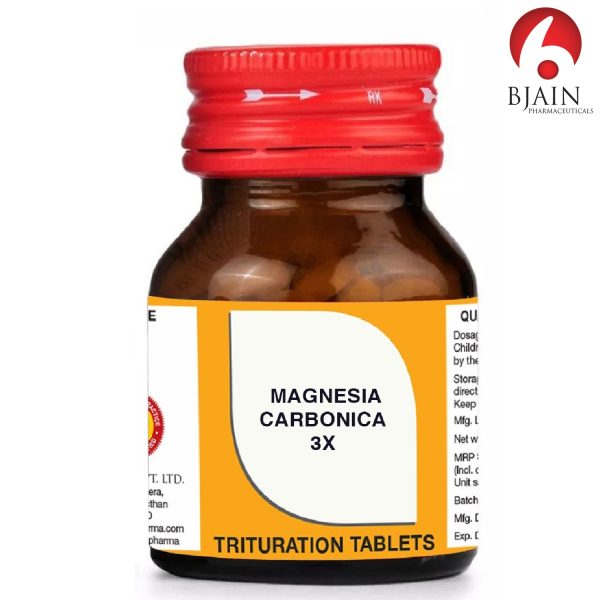 BJain Magnesia Carbonica Trituration Tablets