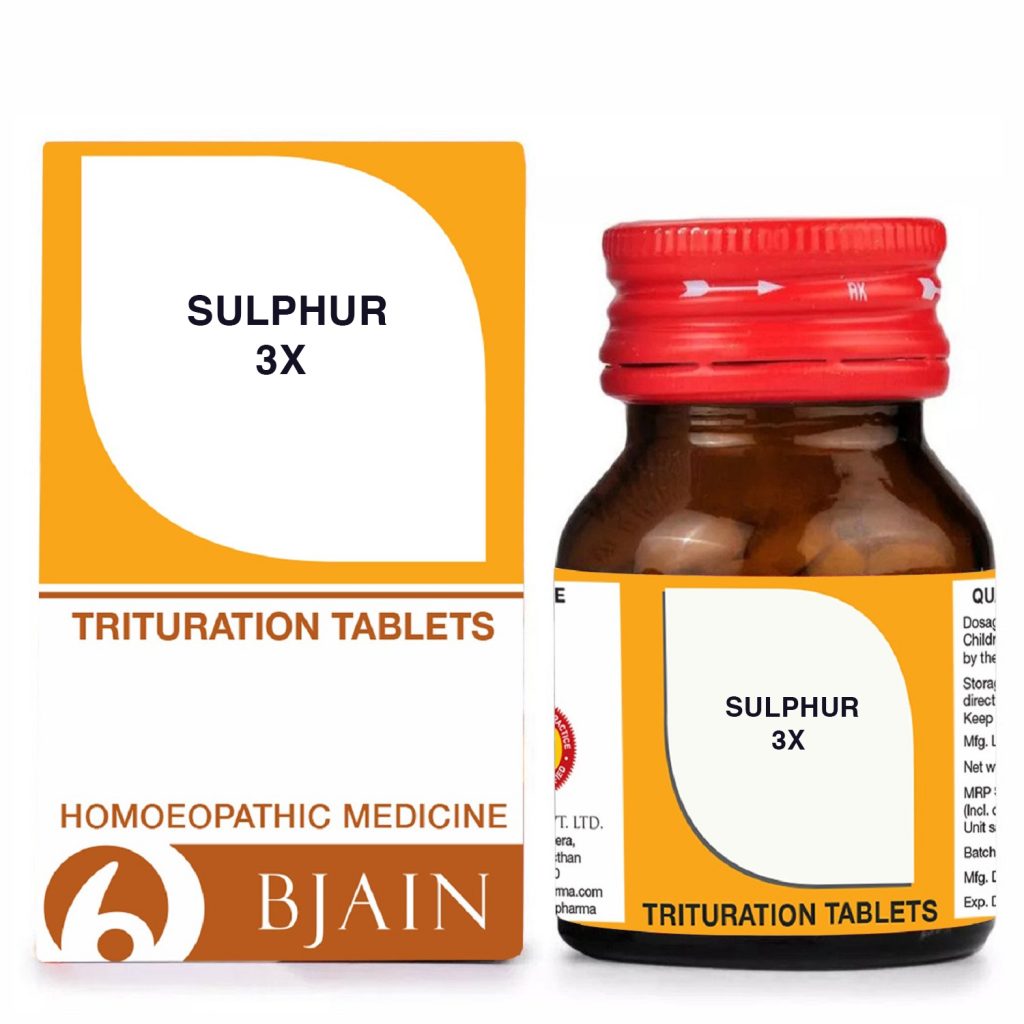 BJain Sulphur Trituration Tablets