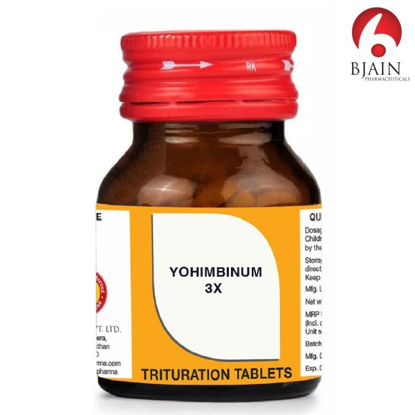 BJain Yohimbinum Trituration Tablets