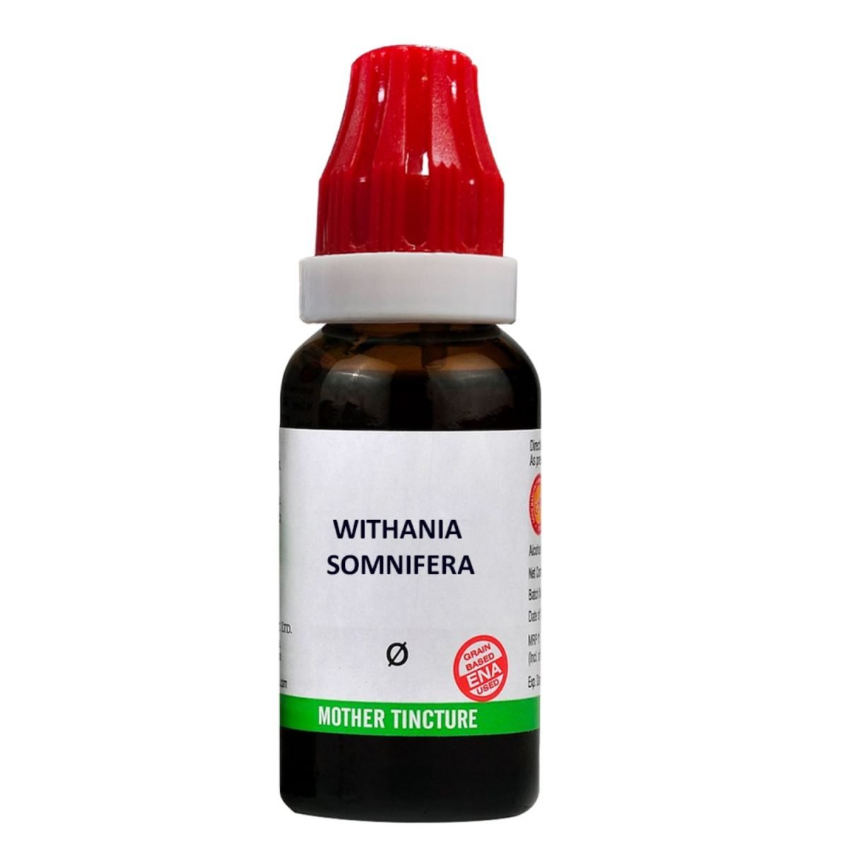 BJain Withania Somnifera Q Mother Tincture