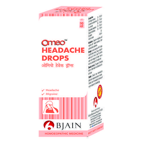 BJain Omeo Headache Homeopathic Drops Online