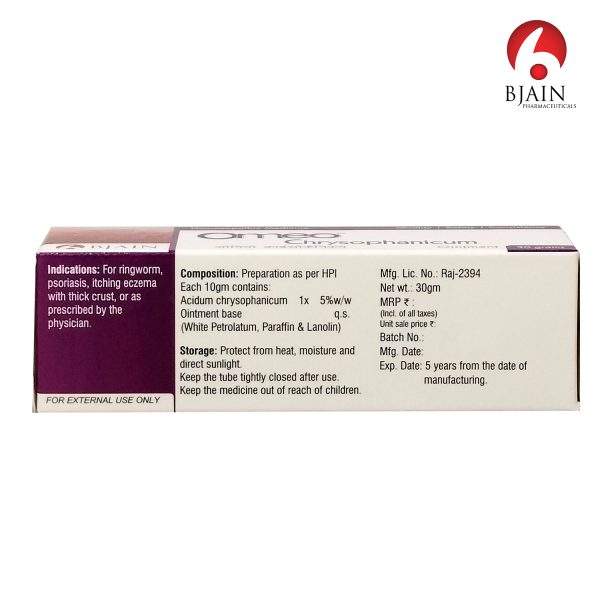 BJain Omeo Chrysophanicum Ointment