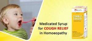 Medicated Syrup for Cough Relief in Homoeopathy