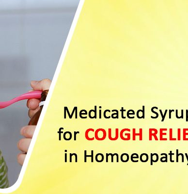Medicated Syrup for Cough Relief in Homoeopathy