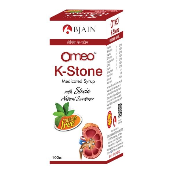 BJain Homeopathic Omeo K-Stone Syrup Sugar Free Online