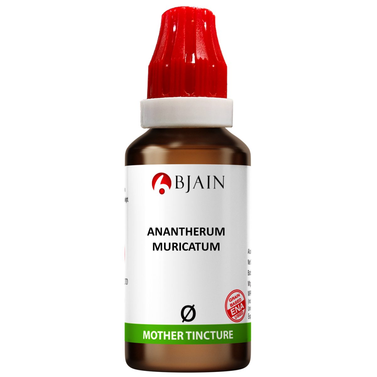 BJain Anantherum Muricatum Q Mother Tincture