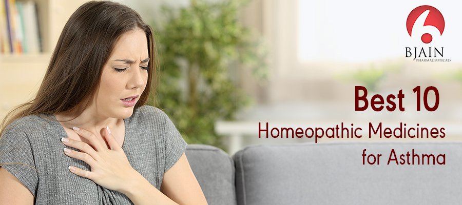 Best 10 Homeopathic Medicines for Asthma