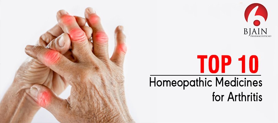 Top 10 Homeopathic Medicines for Arthritis