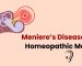 Meniere’s Disease and its Homeopathic Medicines